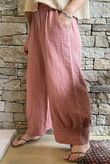 Santos Cushion Cotton Quirky Pant Soft Terracotta